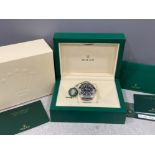 Rolex brand new. Rolex 50th anniversary Deepsea Sea-dweller with red writing 43mm watch. Dated 14/