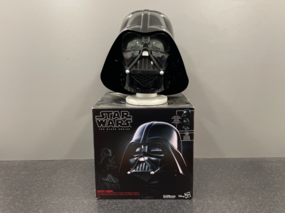 Star Wars The black series Darth Vader full size helmet in original box