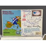 World War II signed 1st day cover from Great Escapees Brussels
