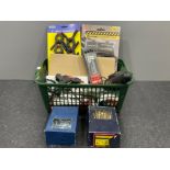 Box of miscellaneous tools and screws nails etc