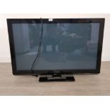 Panasonic viera 40in flat screen tv model no tx-p42c3b, with remote.
