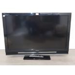 Sony Bravia 40in flat screen tv model no kdl-40w4500, with remote.