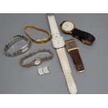 Bag of assorted wristwatch's including Accurist, Lorus etc
