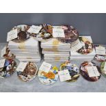 12 boxed Royal Doulton collectors plates, all cat themed with certificate's of authenticity plus 3