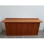 A G-plan teak sideboard 181cm wide.