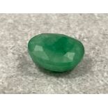 7.83cts Natural Emerald gemstone with certificate