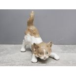 Lladro figure 5019 playful cat