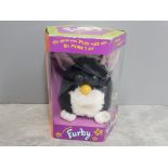 Furby vintage toy by Tiger Electronics in original box with original set of instructions