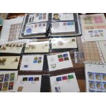 Selection of vintage first day covers, also includes Lady Diana and football stamps