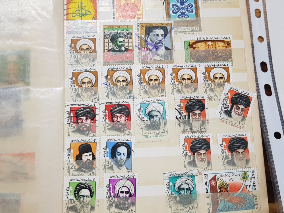 Quantity of mixed stamps, albums and full sheets of uncirculated stamps - Image 2 of 3