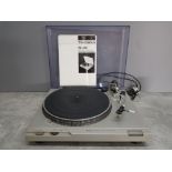 A Technics SL-D2 turntable system.