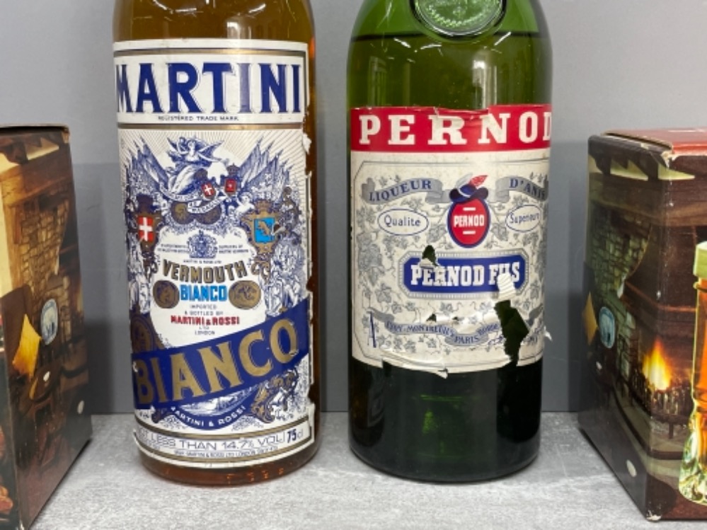 Miscellaneous alcohol including Martini and Pernod - Bild 2 aus 3