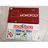 2 vintage Monopoly boardgames, American and limited edition French version