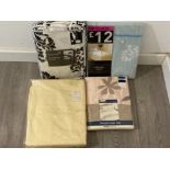 3 packs of Duvet cover sets plus 46x90 curtains