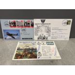 1st day covers Anniversaries Relating to WWII signed