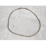 A silver Scandinavian style NECKLACE, stamped 925, 30.6g.