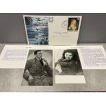 French Resistance commemorative signed 1st day cover by Nancy Wake and Henri Tardivat.