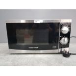 A Morphy Richards microwave.