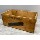 Corned beef wooden box