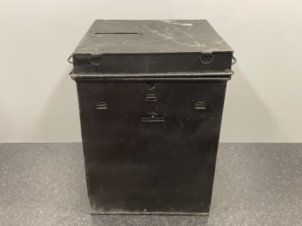 1928 black ballot box