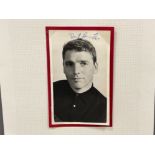 Autograph - Burt Lancaster American actor. Films include The Bird man of Alcatraz