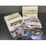 Stamps Great Britain first day covers x 109 dated 2010 to 2016 all different in excellent condition