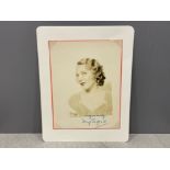 Mary Pickford (1892-1979) autograph signed vintage sepia. Canadian actress and Academy award winner