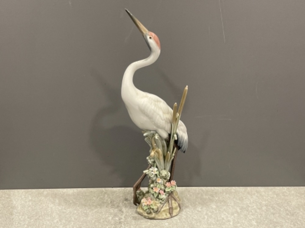 Lladro 1614 Dancing Crane in good condition