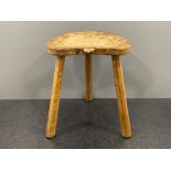 Robert ‘mouse man’ Thompson Milking stool 45cm x 36cm