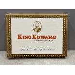Box of 25 King Edward invincible deluxe cigars (unopened)