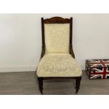 Victorian Ladies low arm chair (nice example)