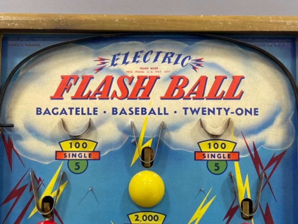 Electric Flash Ball bagatelle board game - Image 2 of 3