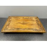 Beautiful carved Oak tray