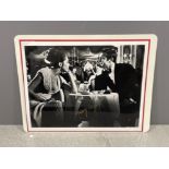 Autograph - James Bond on his Majesty’s secret service. Black and white photograph of Lazenby with