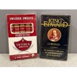 2 x King Edward cigars (unopened)