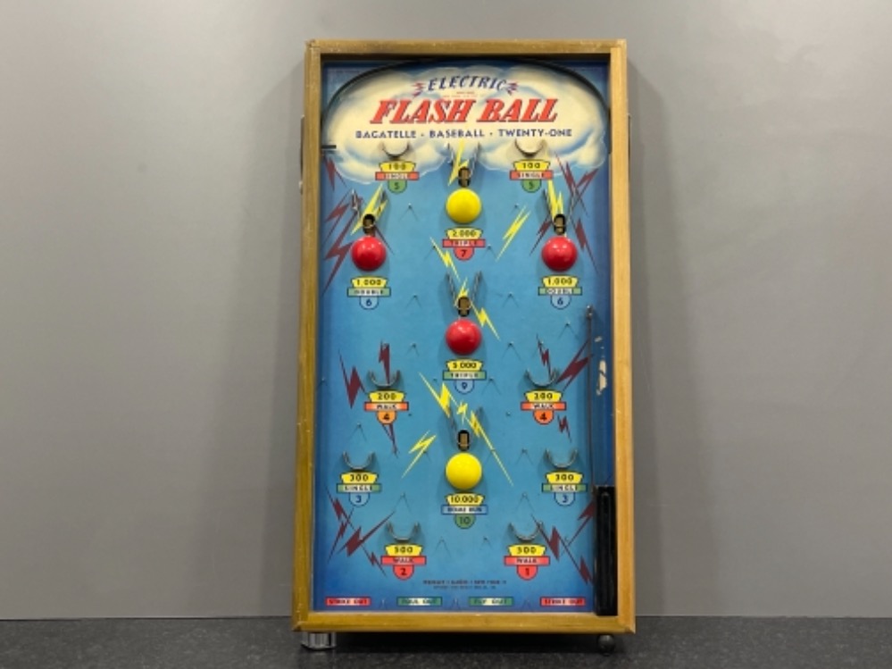 Electric Flash Ball bagatelle board game