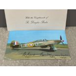 Autograph - Douglas Bader Royal Air Force flying ace during WWII