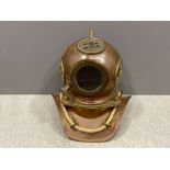 Copper and brass divers helmet (desktop)