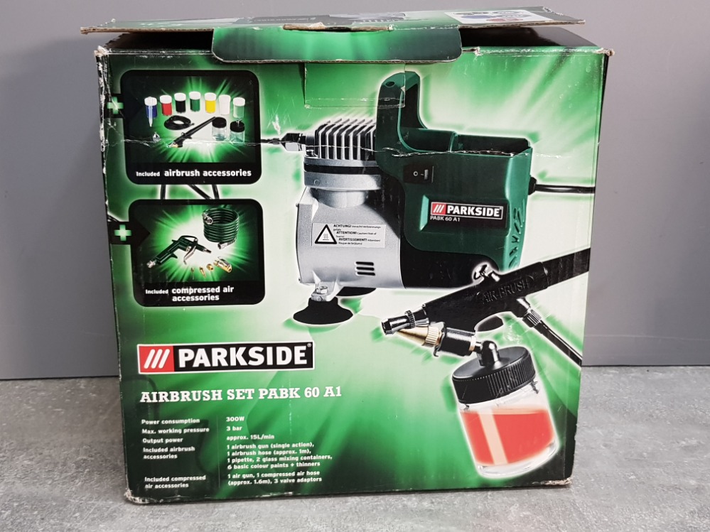 Parkside Airbrush set in original box