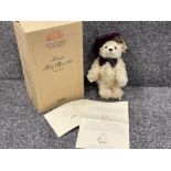 Steiff Bear 654855 Limited edition 2001 “Scottish bear” in good condition with certificate and