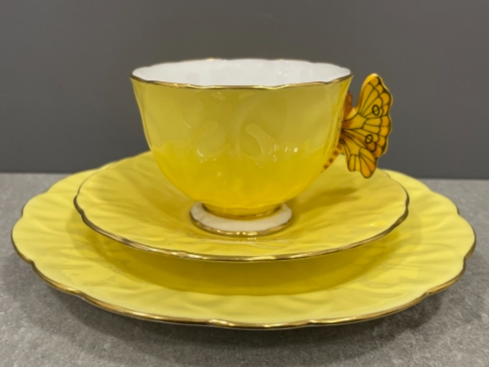 Rare Aynsley 1931 Butterfly handle B1399. Tea service 20 pieces in excellent condition