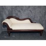 Chaise lounge with nice carving