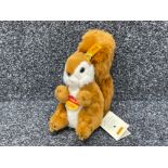 Steiff Bear 071263 “Squirrel” in good condition with tags attached