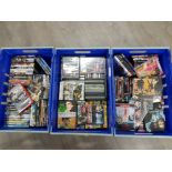 A large quantity of DVDs to include Atonement and Underworld.