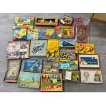 A total of 25 vintage board games