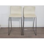 A pair of IKEA breakfast bar stools.