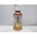 Vintage brass Tilley lamp