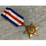 Military Campaign British war medal the 1939-1945 WW2 star