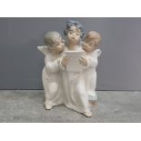 Lladro figure 4542 angels singing group