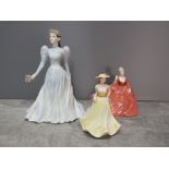 3 coalport figurines to include Kerry natalie and marie